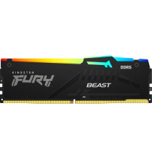 Модуль памяти Kingston FURY Beast RGB 8ГБ DDR5 5200 МГц KF552C40BBA-8