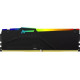 Модуль памяти Kingston FURY Beast RGB 16ГБ DDR5 5200 МГц KF552C40BBA-16
