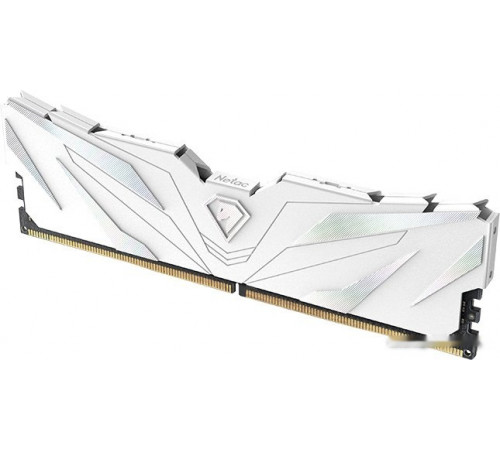 Модуль памяти Netac Shadow II White 16ГБ DDR4 3200МГц NTSWD4P32SP-16W