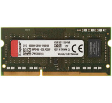Модуль памяти Kingston ValueRAM 4GB DDR3 SODIMM PC3-12800 KVR16S11S8/4WP