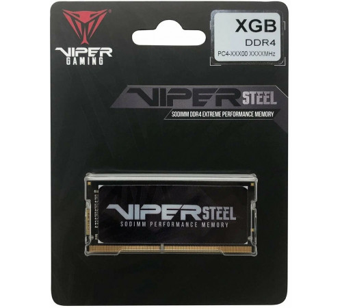 Модуль памяти Patriot Viper Steel 8ГБ DDR4 3200 МГц PVS48G320C8S