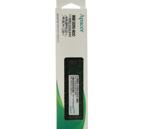 Модуль памяти Apacer 8GB DDR3 PC3-12800(DL.08G2K.KAM)