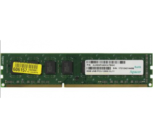 Модуль памяти Apacer 8GB DDR3 PC3-12800(DL.08G2K.KAM)