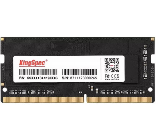 Модуль памяти KingSpec 16ГБ DDR4 3200 МГц KS3200D4N12016G