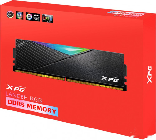 Модуль памяти A-Data XPG Lancer RGB 2x16ГБ DDR5 6400 МГц AX5U6400C3216G-DCLARBK