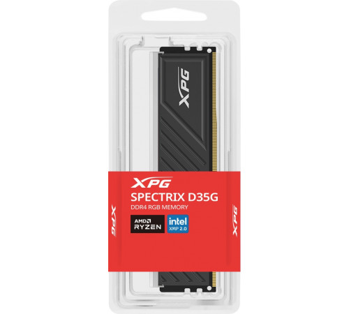 Модуль памяти A-Data XPG Spectrix D35G RGB 16ГБ DDR4 3200 МГц AX4U320016G16A-SBKD35G