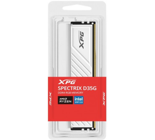 Модуль памяти A-Data XPG Spectrix D35G RGB 8ГБ DDR4 3200 МГц AX4U32008G16A-SWHD35G