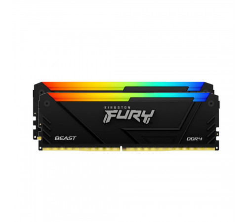 Модуль памяти Kingston FURY Beast 2x8ГБ DDR4 3200МГц KF432C16BB2AK2/16