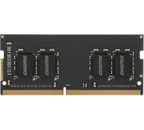 Модуль памяти DIGMA 4ГБ DDR4 SODIMM 2666 МГц DGMAS42666004S