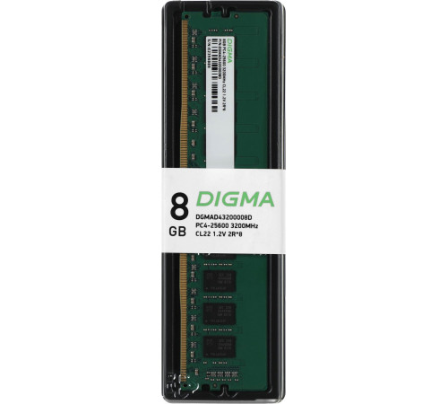Модуль памяти DIGMA 8ГБ DDR4 3200 МГц DGMAD43200008D