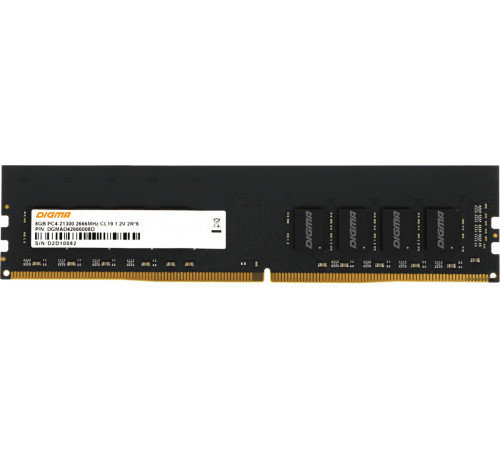Модуль памяти DIGMA 8ГБ DDR4 2666 МГц DGMAD42666008D