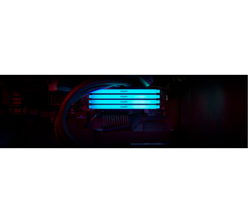 Модуль памяти Kingston FURY Beast RGB 2x16ГБ DDR4 3200 МГц KF432C16BB2AK2/32