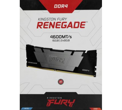 Модуль памяти Kingston FURY Renegade 2x8ГБ DDR4 4600 МГц KF446C19RB2K2/16