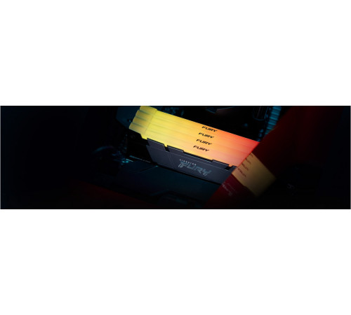 Модуль памяти Kingston FURY Renegade RGB 8ГБ DDR4 4000 МГц KF440C19RB2A/8