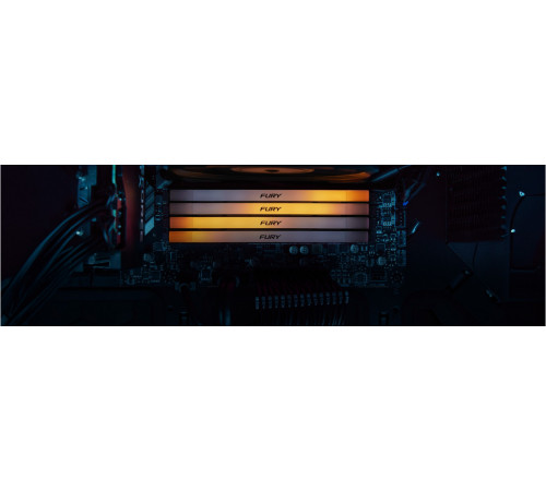 Модуль памяти Kingston FURY Renegade RGB 8ГБ DDR4 4000 МГц KF440C19RB2A/8