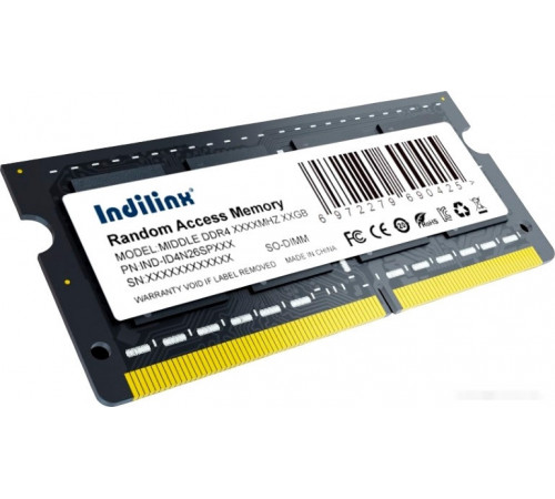 Модуль памяти Indilinx 16ГБ DDR4 SODIMM 3200 МГц IND-ID4N32SP16X