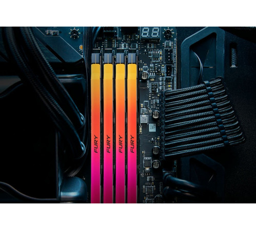 Модуль памяти Kingston FURY Renegade RGB 16ГБ DDR5 8000МГц KF580C38RSA-16