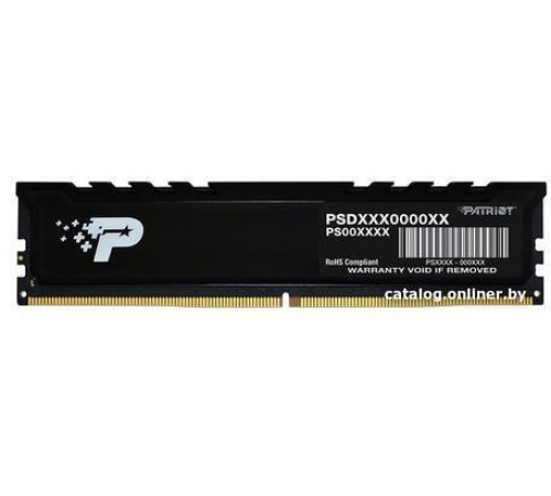 Модуль памяти Patriot Signature Premium 16ГБ DDR5 5600МГц PSP516G560081H1