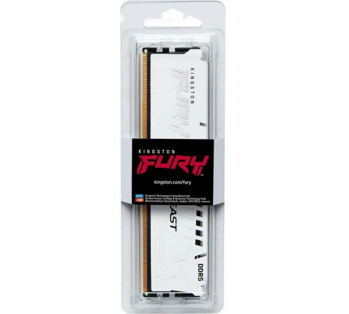 Модуль памяти Kingston FURY Beast 32ГБ DDR5 5200 МГц KF552C40BW-32