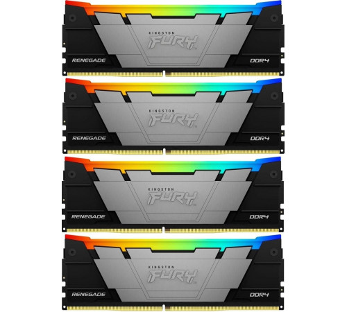 Модуль памяти Kingston FURY Renegade RGB 4x8ГБ DDR4 3600 МГц KF436C16RB2AK4/32