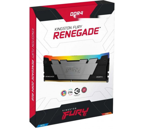 Модуль памяти Kingston FURY Renegade RGB 4x8ГБ DDR4 3600 МГц KF436C16RB2AK4/32