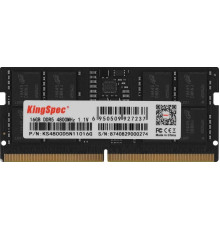 Модуль памяти KingSpec 16ГБ DDR5 SODIMM 4800 МГц KS4800D5N11016G