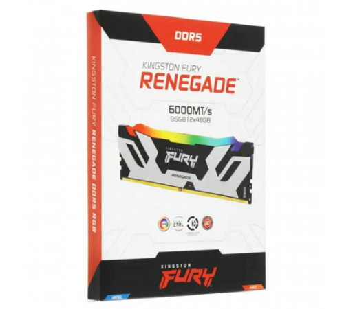 Модуль памяти Kingston FURY Renegade RGB 2x48ГБ DDR5 6000 МГц KF560C32RSAK2-96
