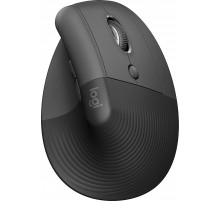 Вертикальная мышь Logitech Lift (графит)
