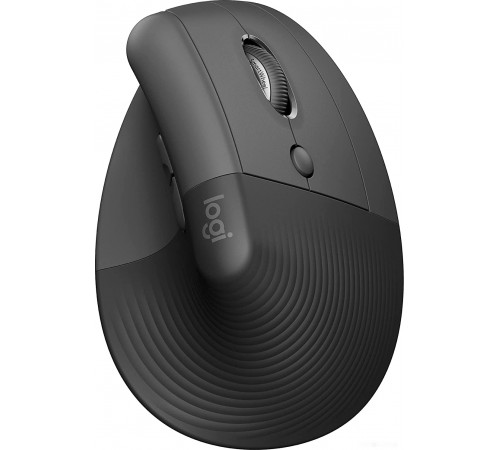 Вертикальная мышь Logitech Lift (графит)