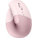 Вертикальная мышь Logitech Lift (розовый)