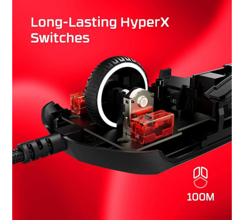 Игровая мышь HyperX Pulsefire Haste 2 (черный)