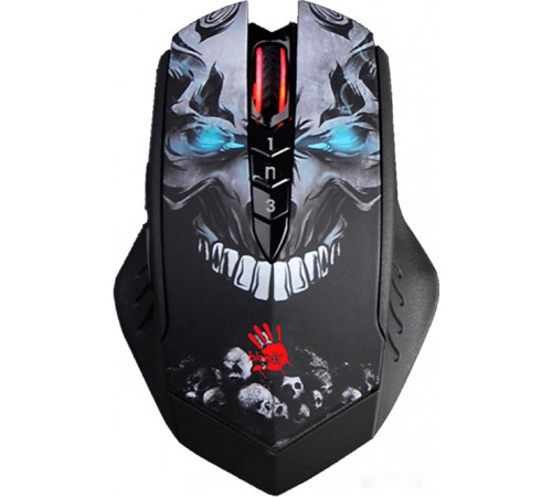 Игровая мышь A4Tech Bloody R80 Plus (Skull)