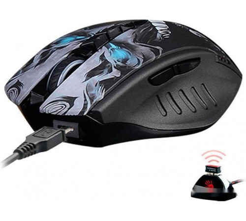 Игровая мышь A4Tech Bloody R80 Plus (Skull)