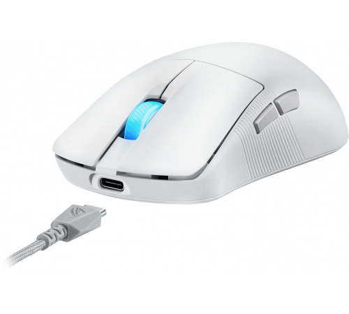 Игровая мышь Asus ROG Harpe Ace Mini White