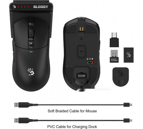 Игровая мышь A4Tech Bloody R72 Pro Duo (черный)