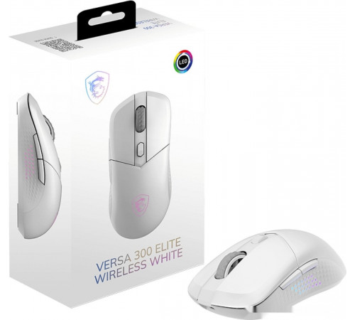 Игровая мышь MSI Versa 300 Elite Wireless (белый)