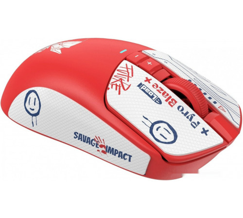 Игровая мышь A4Tech Bloody R72 Pro Pyro Blaze (красный)