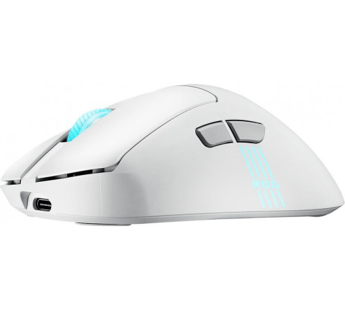 Игровая мышь Asus ROG Keris II Origin Moonlight White