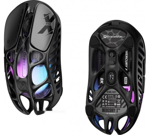 Игровая мышь Gravastar Mercury X Pro Galaxy Black