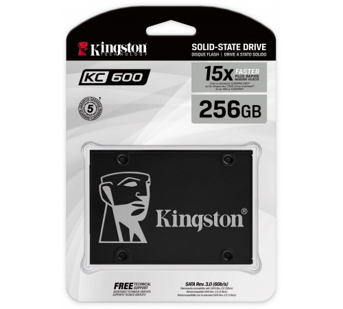 SSD Kingston kc600 256gb