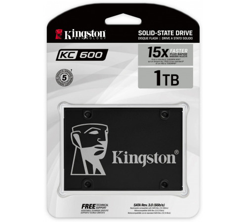 SSD Kingston KC600 1TB SKC600/1024G