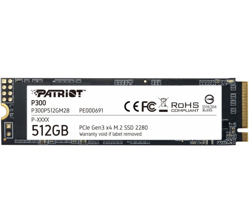 SSD Patriot P300 512GB P300P512GM28