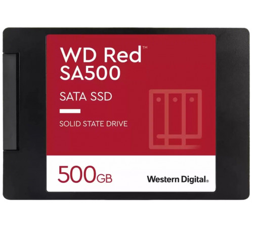 SSD Western Digital Red SA500 NAS 500GB WDS500G1R0A