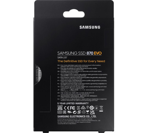 SSD Samsung 870 Evo 1TB MZ-77E1T0BW