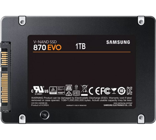 SSD Samsung 870 Evo 1TB MZ-77E1T0BW
