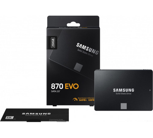 SSD Samsung 870 Evo 250GB MZ-77E250BW