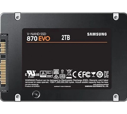 SSD Samsung 870 Evo 2TB MZ-77E2T0BW