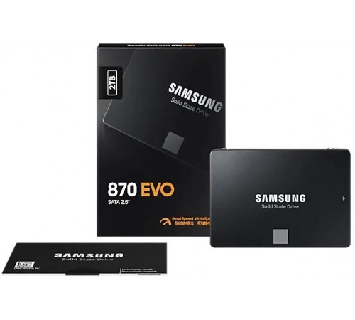 SSD Samsung 870 Evo 2TB MZ-77E2T0BW