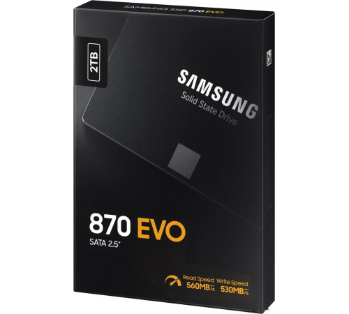 SSD Samsung 870 Evo 2TB MZ-77E2T0BW
