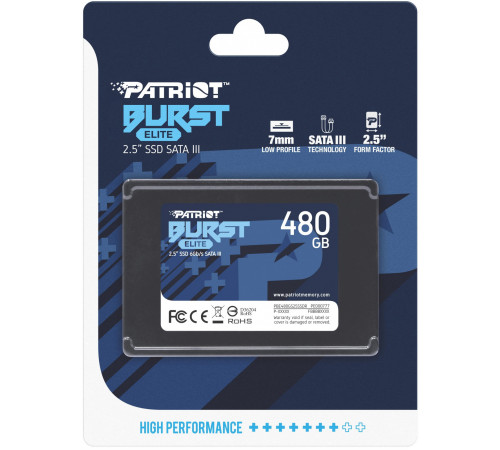 SSD Patriot Burst Elite 480GB PBE480GS25SSDR